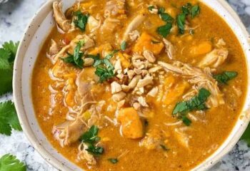 African Peanut Soup with Chicken